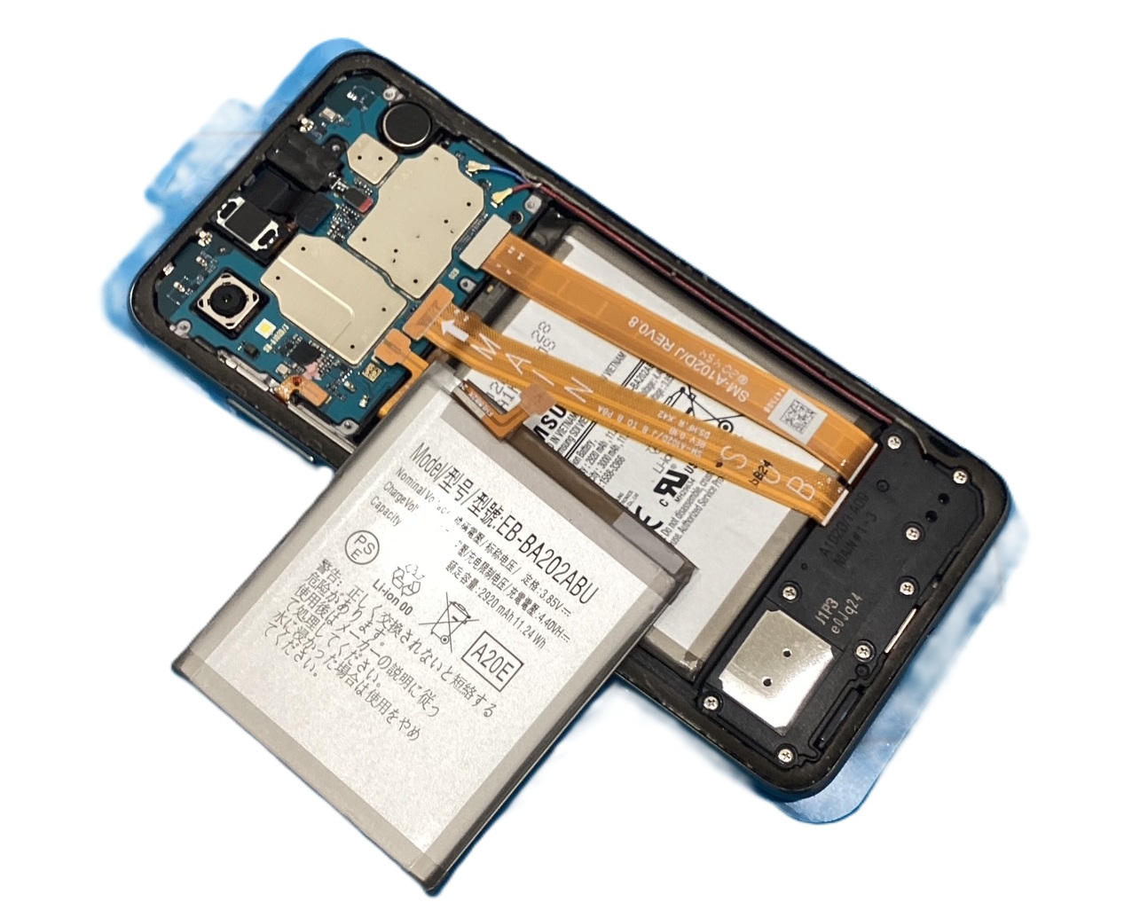 【GalaxyA20 バッテリー交換はスマホ修理工房アスティ静岡店へ！！】